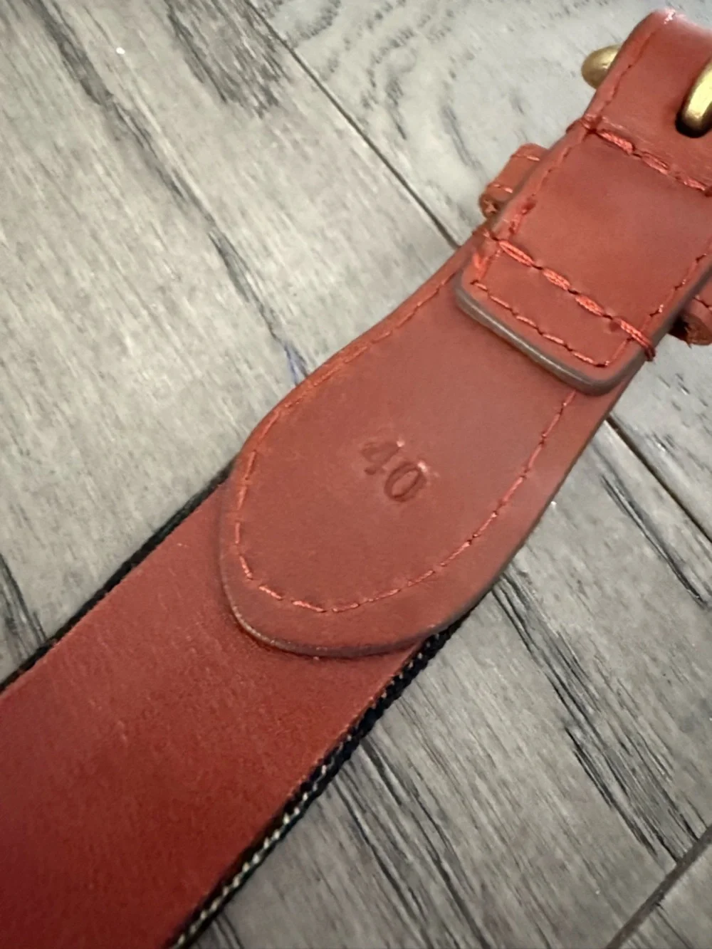 Smathers and Branson Needlepoint Wake Forest Belt